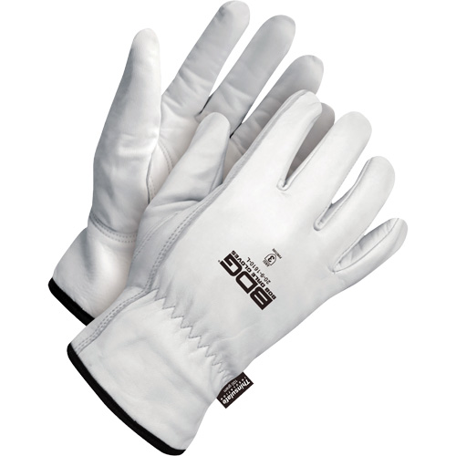 Bob Dale Gloves 20-9-1610-X2L Gants de conducteur classiques r&eacute;sistant &agrave; la perforation, 2T-Grand, Paume en Cuir fleur de ch&egrave;vre, Thinsulate