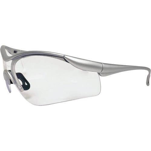 Dentec 12E93791 Lunettes de s&eacute;curit&eacute; Miranda, Lentille Transparent, Anti-&eacute;gratignures, R&eacute;pond ou surpasse la norme CSA Z94.3