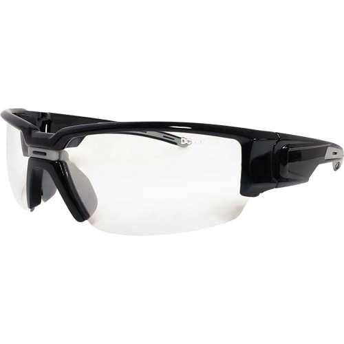 Dentec 12E98301 Hartley Safety Glasses, Clear Lens, Meets/Exceeds CSA Z94.3