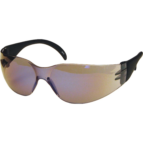 Dentec 12E93104 Lunettes de s&eacute;curit&eacute; CeeTec, Lentille Miroir bleu, Anti-&eacute;gratignures, R&eacute;pond ou surpasse la norme CSA Z94.3