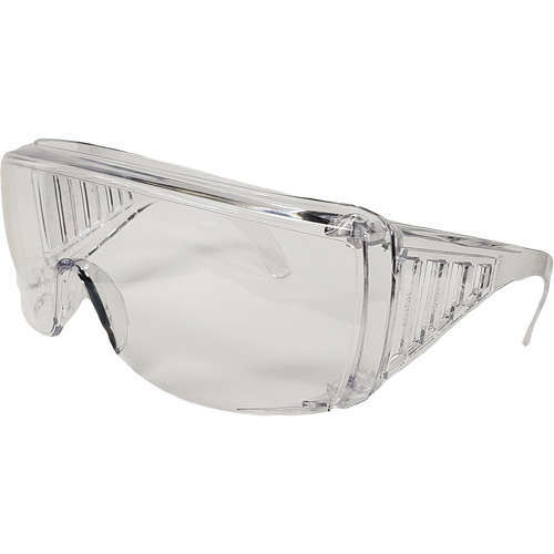 Dentec 12E258000B Eccospec Safety Glasses, Clear Lens, Meets/Exceeds CSA Z94.3