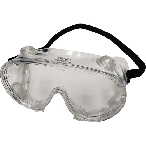 Dentec 12G223547 Safety-Flex Safety Goggles, Clear Lens, Anti-Fog, Indirect Vent