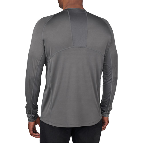 Milwaukee 402G-L Couche de base de poids moyen WorkSkin, Hommes, Grand, Gris