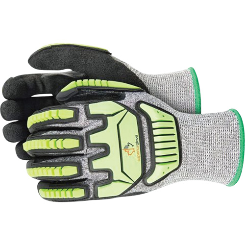 Superior Glove Works Ltd. STACXPNRVB-6 TenActiv Composite-Knit Cut & Impact Resistant Gloves, 6, Nitrile Palm, Knit Wrist Cuff