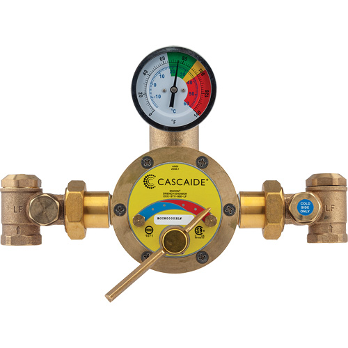 Encon ECC-STV-800-LF Mixing Valve for Exposed Assembly of Drench or Combination Emergency Shower, 56 GPM