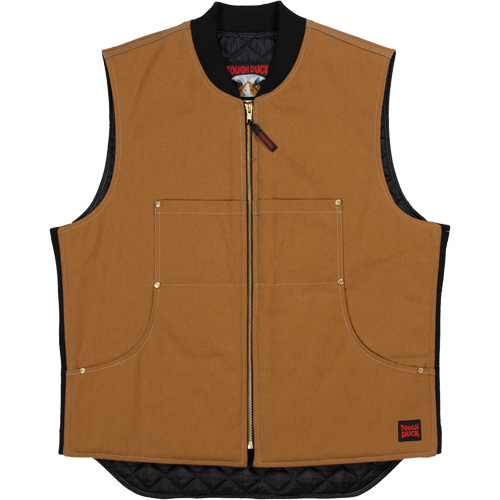 Tough Duck WV041-BROWN-L Gilet &agrave; moto WV04, Hommes, Grand, Brun