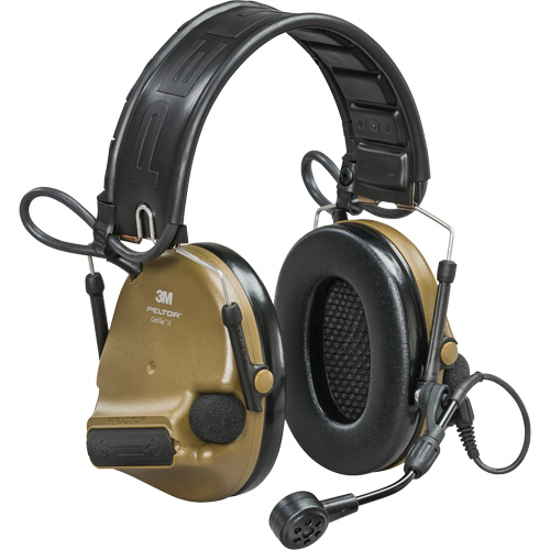 3M MT20H682FB-09N CY Peltor ComTac VI NIB Headset with Arc, Headband Style, 23 dB