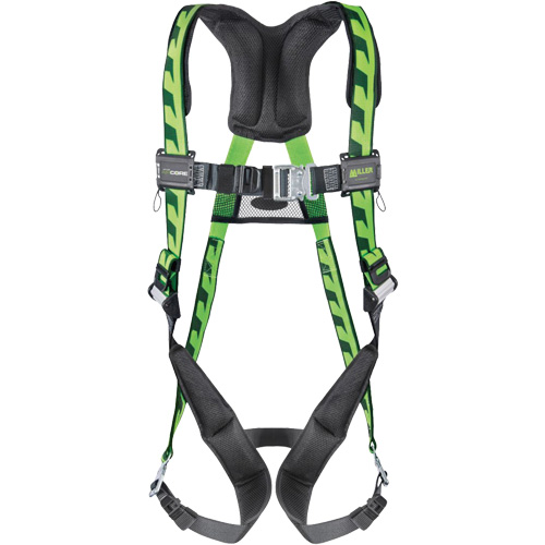 PIP Global Safety ACSD-QCUG Miller AirCore Harness with Steel Hardware, CSA Certified, Class AE, Large/X-Large, 400 lbs. Cap.