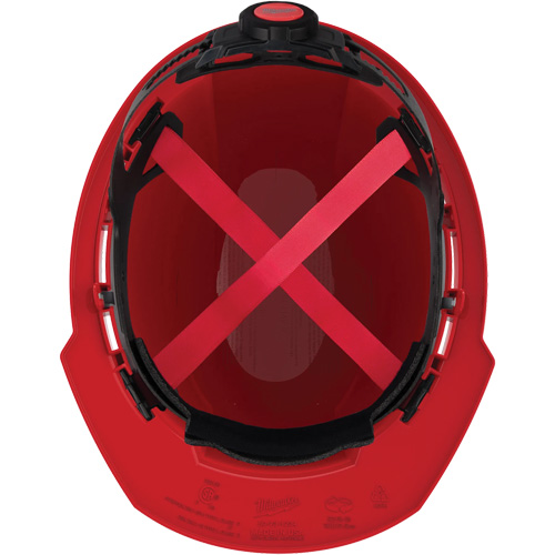 Milwaukee 48-73-1108 Front Brim Hardhat, Meets CSA Type 1, Ratchet Suspension, Non-Vented