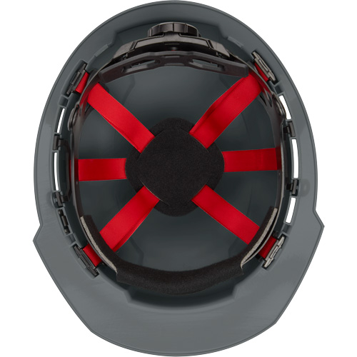 Milwaukee 48-73-1134 Casque de s&eacute;curit&eacute; &agrave; bordure avant, R&eacute;pond aux normes CSA type 1, Suspension Rochet, Non ventil&eacute;