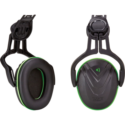 MSA 10190356 Dispositif de protection auditive mont&eacute; sur casque V-Gard, Fixation pour casque, 22 NRR dB
