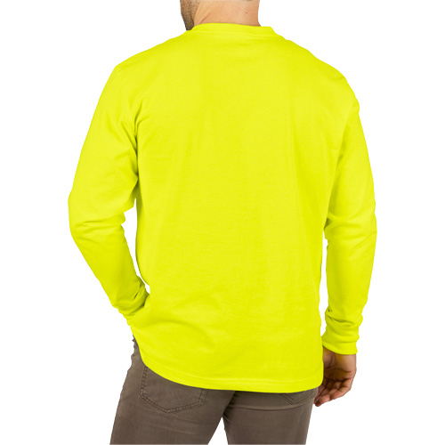 Milwaukee 602HV-S Heavy-Duty Pocket Long Sleeve Shirt, Men's, Small, Yellow