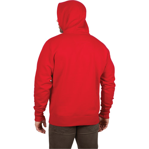 Milwaukee 350R-S Heavy-Duty Pullover Hoodie, Men's, Small, Red