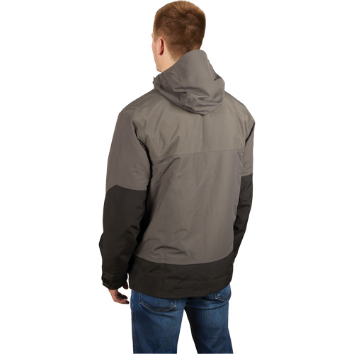 Milwaukee 310G-S Hydrobreak Rainshell Jacket, Men's, Small, Grey