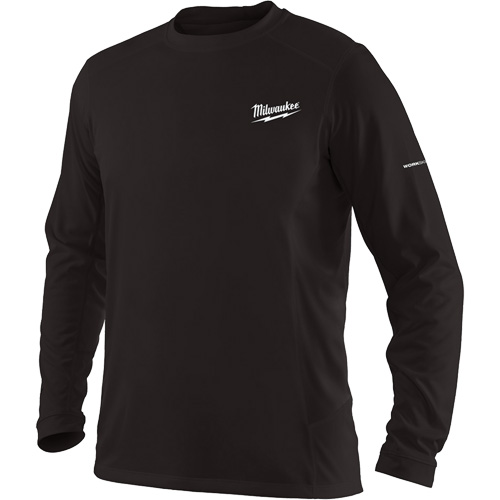 Milwaukee 415B-3X T-shirt &agrave; manches longues Workskin, Hommes, 3T-Grand, Noir