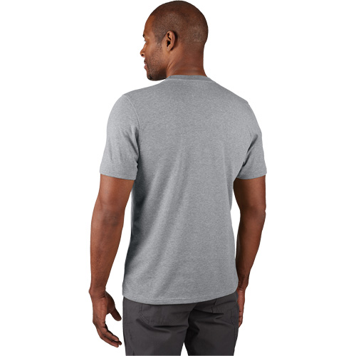 Milwaukee 603G-3X T-shirt de travail hybride, Hommes, 3T-Grand, Gris