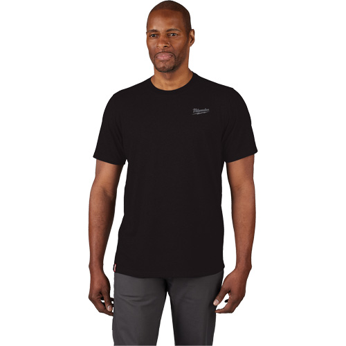 Milwaukee 603B-2X T-shirt de travail hybride, Hommes, 2T-Grand, Noir