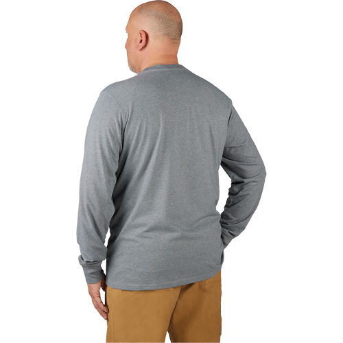 Milwaukee 604G-S T-shirt de travail hybride, Hommes, Petit, Gris