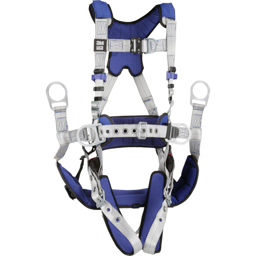 3M DBI Sala Fall Protection 1401141C ExoFit X100 Comfort Tower Safety Harness, CSA Certified, Class ALP, Medium, 310 lbs. Cap.