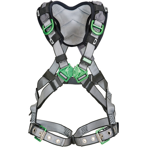 MSA 10194939 V-Fit Safety Harness, CSA Certified, Class AE, 2X-Large, 400 lbs. Cap.