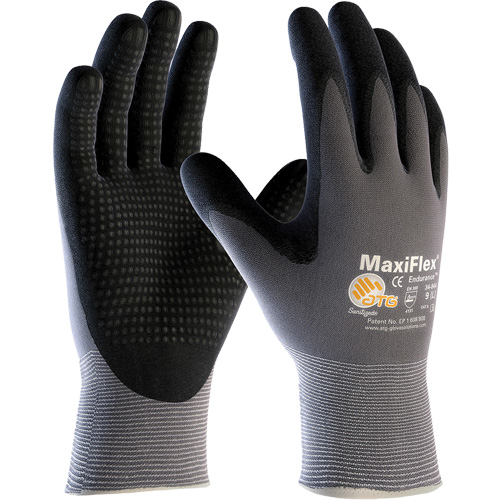 PIP Global Safety GP34844/XS ATG MaxiFlex&reg; Endurance Touchscreen Compatible Gloves, X-Small, Nitrile Coating, 15 Gauge, Nylon/Lycra&reg; Shell