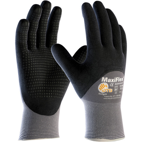 PIP Global Safety GP34845/XXL ATG MaxiFlex&reg; Endurance Touchscreen Compatible Gloves, 2X-Large, Nitrile Coating, 15 Gauge, Nylon Shell