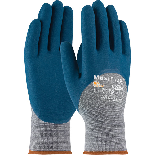 PIP Global Safety GP349025/XL ATG MaxiFlex&reg; Comfort Seamless Knit Gloves, X-Large, Nitrile Coating, 15 Gauge, Nylon Shell