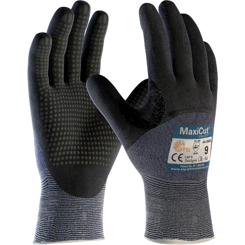 PIP Global Safety GP443455/XL Gants ATG MaxiCut Ultra DT, Taille T-Grand, Calibre 15, Rev&ecirc;tement Nitrile, Enveloppe en Fil technique, ASTM ANSI niveau A3/EN 388 niveau 5/EN 388 niveau C