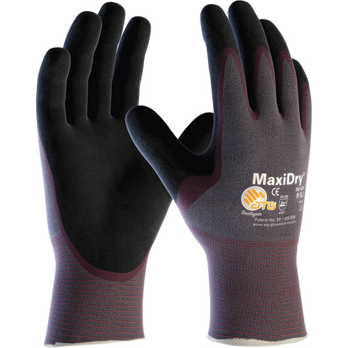 PIP Global Safety GP56424/S Gants sans couture ultra l&eacute;gers ATG MaxiDry, Petit, R&ecirc;vetement Nitrile, Calibre 15, Enveloppe en Nylon/&eacute;lasthanne