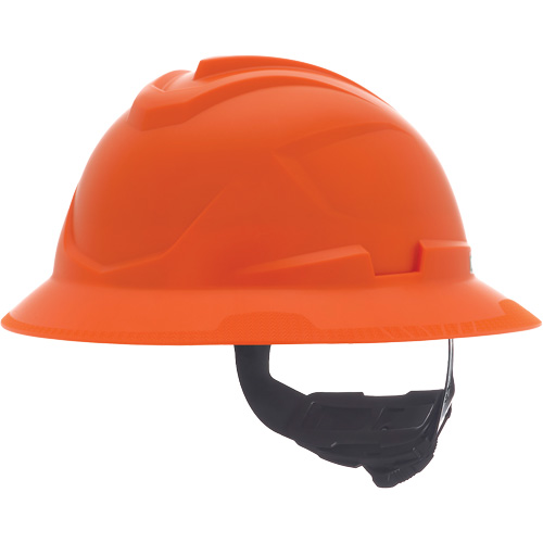 MSA 10215843 Casque de s&eacute;curit&eacute; C1 V-Gard, R&eacute;pond aux normes CSA type 1, Suspension Rochet, Non ventil&eacute;