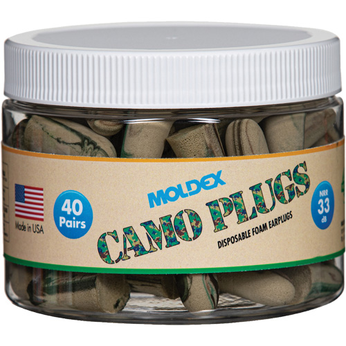 Moldex 6685 Camo Earplugs, Bulk - Canister
