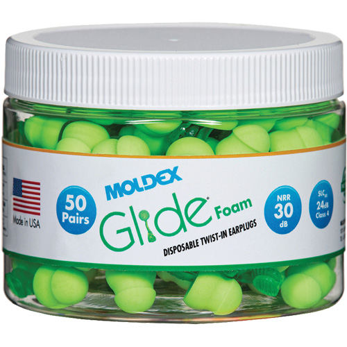 Moldex 6686 Glide&reg; Foam Earplugs, Bulk - Canister