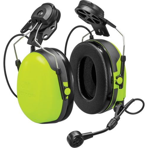 3M MT74H52P3E-110 Peltor CH-3 Headset, Cap Mount Style, 24 dB