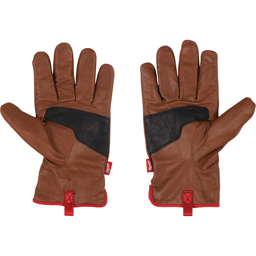 Milwaukee 48-22-8771 Goatskin Impact Gloves, Medium, Grain Leather Palm