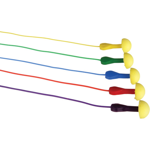 3M 311-1115 E-A-R Express Pod Plugs Earplugs, Corded, Bulk - Pillow Pack, 25 dB NRR, One-Size