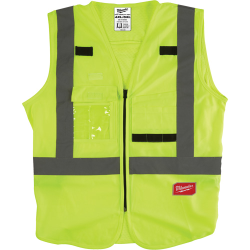 Milwaukee 48-73-5064 Veste de s&eacute;curit&eacute;, Jaune lime haute visibilit&eacute;, 4T-Grand/5T-Grand