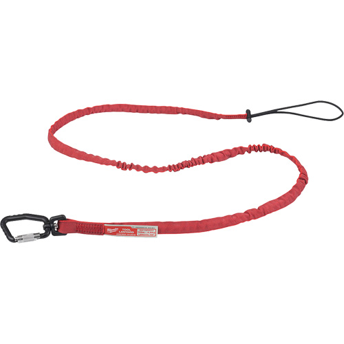Milwaukee 48-22-8812 Extended Reach Locking Tool Lanyard, Bungee, Carabiner/Loop