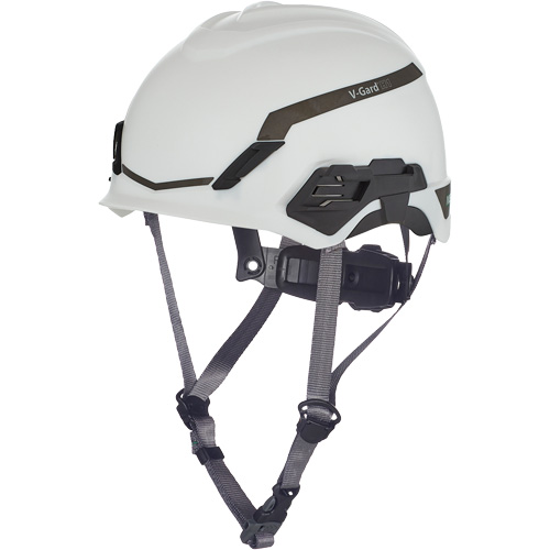MSA 10219932 V-Gard&reg; H1 Safety Helmet, Meets CSA Type 1, Ratchet Suspension, Non-Vented