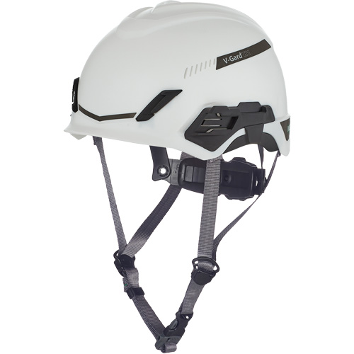 MSA 10219941 V-Gard&reg; H1 Safety Helmet, Meets CSA Type 1, Ratchet Suspension, Vented