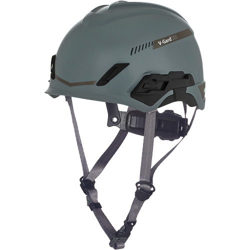 MSA 10219949 Casque de s&eacute;curit&eacute; VPPC V-Gard H1, R&eacute;pond aux normes CSA type 1, Suspension Rochet, Ventil&eacute;