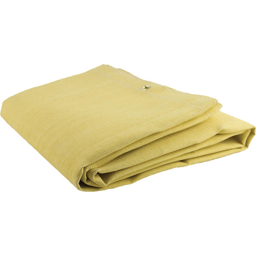 Jackson Safety 36293 Couverture en fibre de verre enduite dacrylique, 6' la x 6' lo, R&eacute;sistance &agrave; la temp. 300 °F