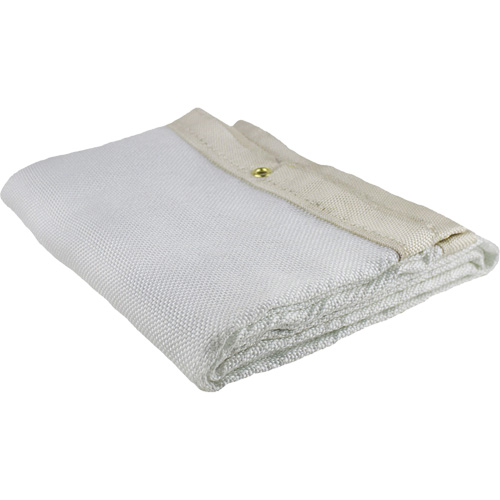 Jackson Safety 36305 Couverture en fibre de verre non rev&ecirc;tue, 6' la x 8' lo, R&eacute;sistance &agrave; la temp. 1000 °F