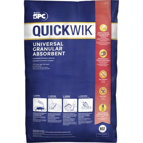 Brady QW-20 Quickwik Universal Granular Absorbent
