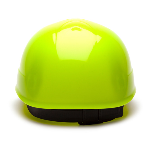 Pyramex HP40031 Casquette antichocs Ridgeline, Suspension &agrave; douille, Vert lime haute visibilit&eacute;