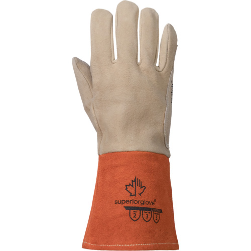 Superior Glove Works Ltd. 370DTIG-XL TIG Welding Gloves, Grain Deerskin, Size X-Large