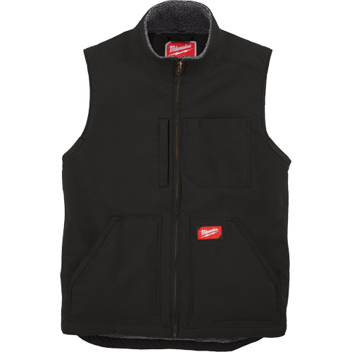 Milwaukee 801B-S Veste doubl&eacute;e en sherpa ultra-r&eacute;sistante, Hommes, Petit, Noir
