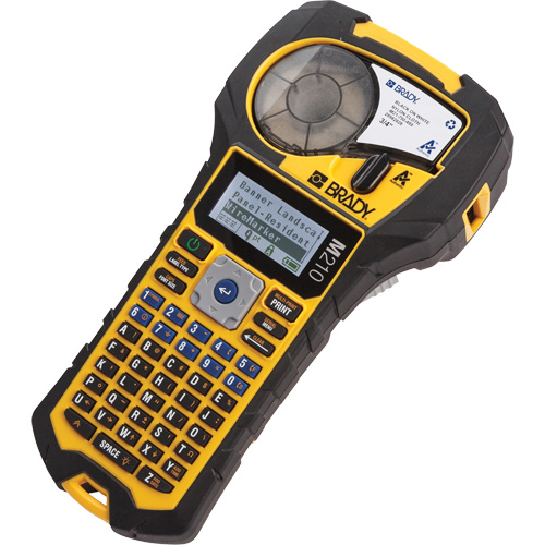 Brady M210 Handheld Label Maker, 0.75" Tape