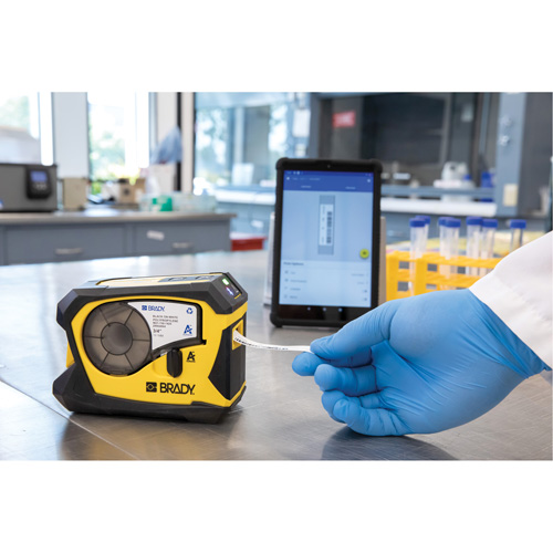 Brady M211 Portable Bluetooth Label Printer, 0.75" Tape