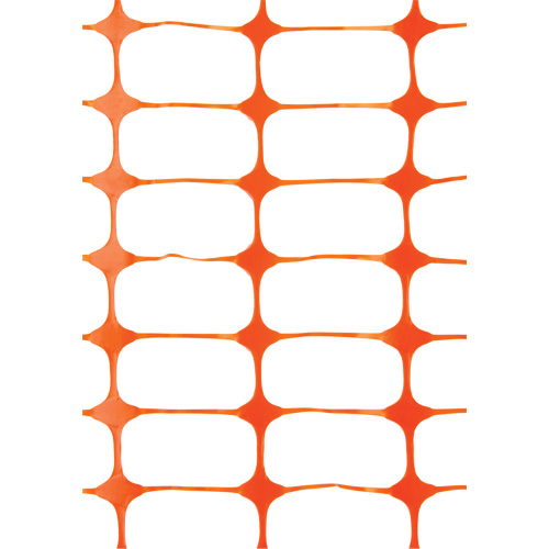 Zenith Safety Products SHB329 Snow Fence, 50' L x 4' W, Orange