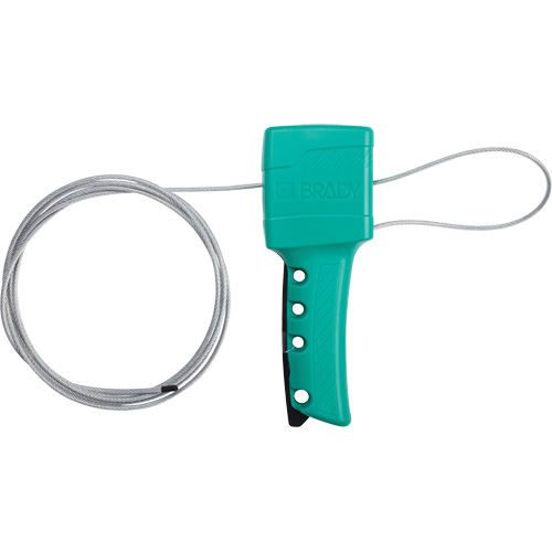 Brady 170378 Red All Purpose Cable Lockout, 8' Length
